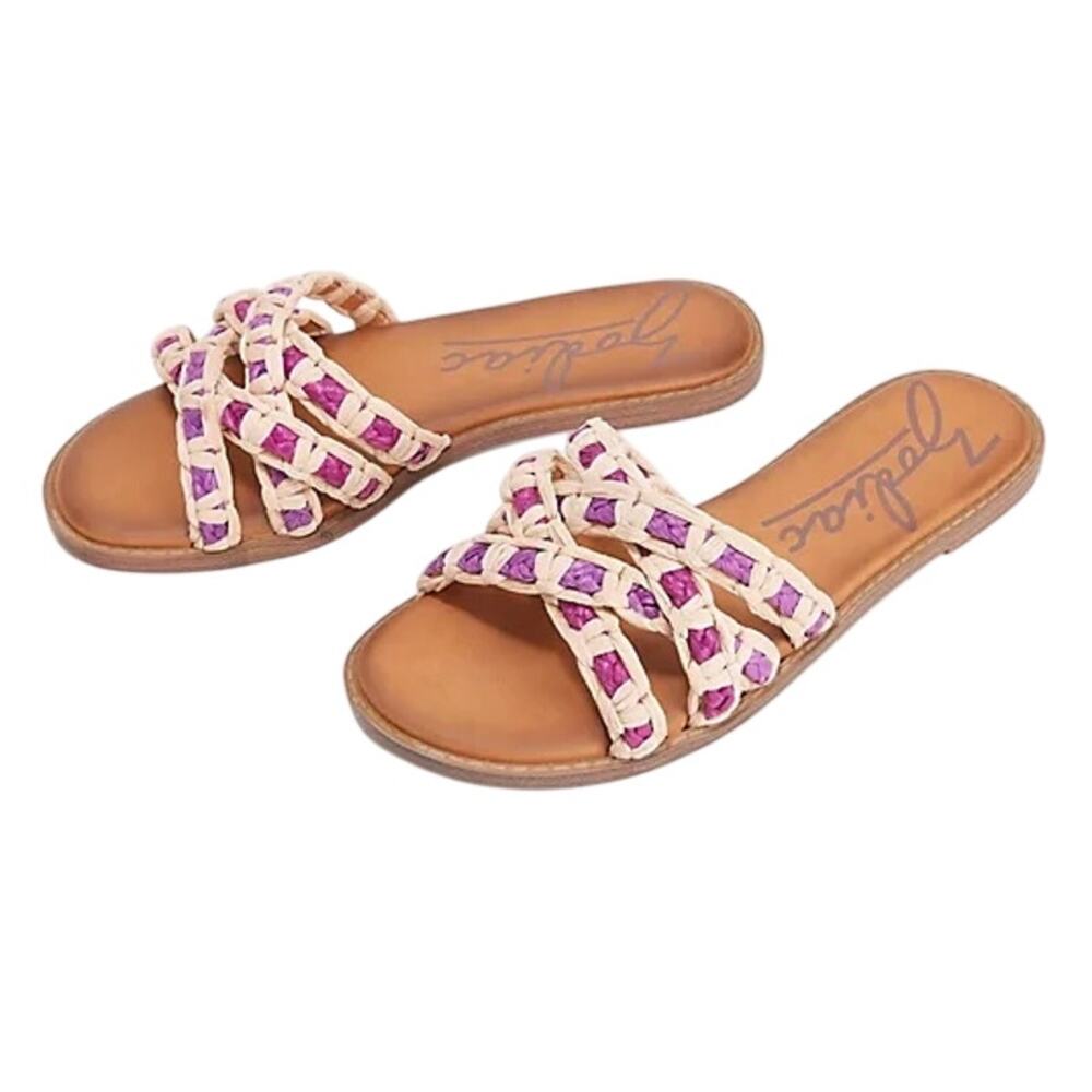 Zodiac Women's Cerina Multi-Strap Slide Sandals Size 8